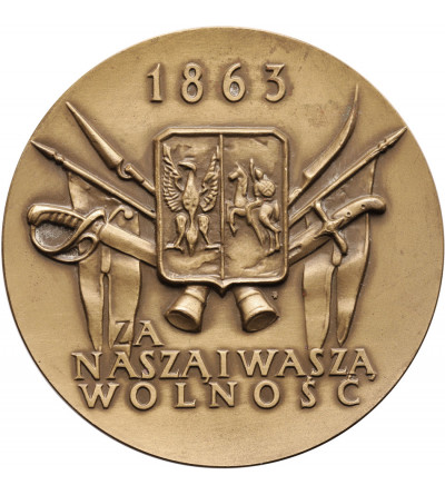 Poland, PRL (1952-1989). Medal 1981, Michal Kruk - Heydenreich 1831 - 1886, January Uprising