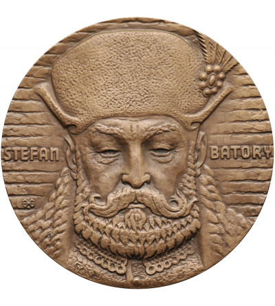 Polska, PRL (1952–1989). Medal 1978, w 400 rocznicę Trybunału Koronnego w Lublinie, Stefan Batory