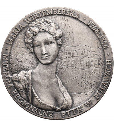 Polska, PRL (1952–1989), Puławy. Medal 1981, Maria Wirtemberska 1768 - 1854, Muzeum Regionalne PTTK w Puławach