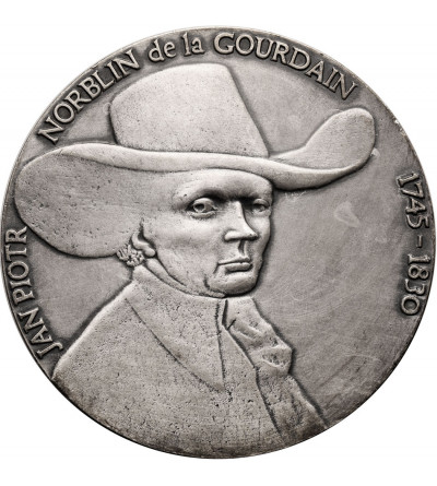 Polska, PRL (1952–1989), Puławy. Medal 1980, Jan Piotr Norblin de la Gourdain, Muzeum PTTK w Puławach