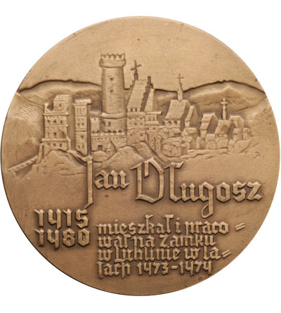 Polska, PRL (1952–1989). Medal 1981, Jan Długosz 1415 - 1480