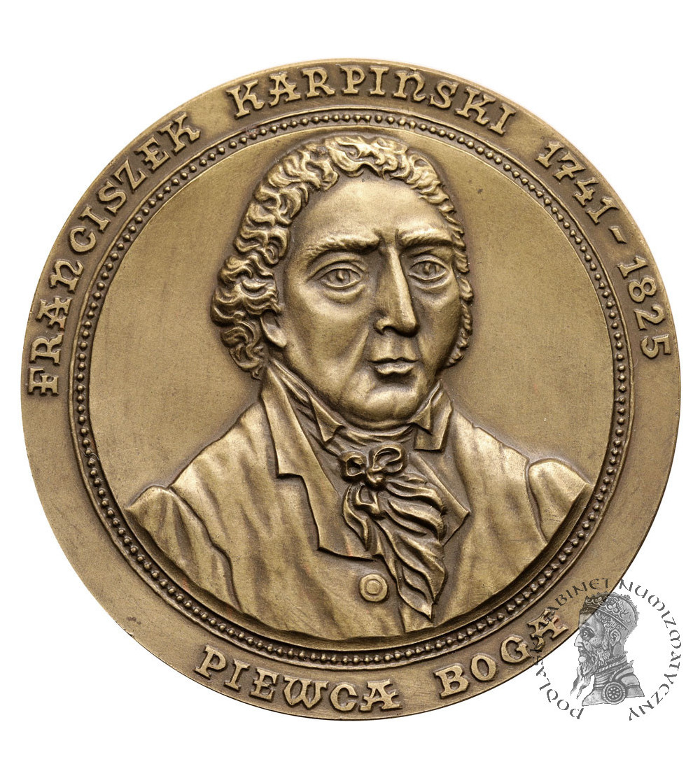 Poland, PRL (1952-1989). Medal 1987, Franciszek Karpinski 1741 - 1825