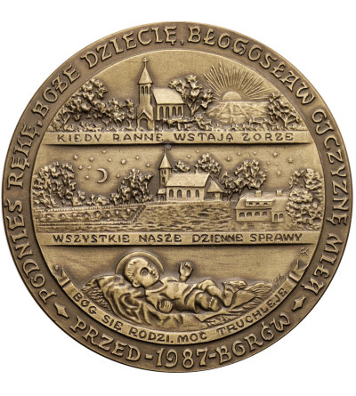 Polska, PRL (1952–1989). Medal 1987, Franciszek Karpiński 1741 - 1825