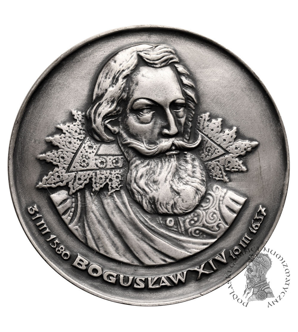 Polska, PRL (1952–1989). Medal 1987, 350 rocznica wygaśnięcia dynastii Gryfitów, Bogusław XIV