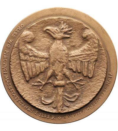 Poland, PRL (1952-1989), Chelm. Medal 1988, Przemysł II 1295 - 1296