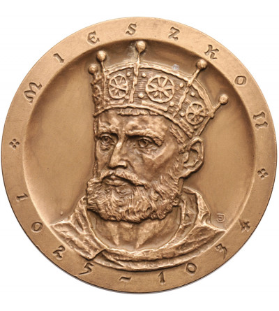 Poland, PRL (1952-1989), Chelm. Medal 1988, Mieszko II 1025 - 1034