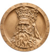 Poland, PRL (1952-1989), Chelm. Medal 1985, Casimir the Great 1333 - 1370