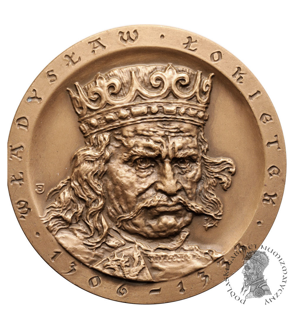 Poland, PRL (1952-1989), Chelm. Medal 1986, Wladyslaw Lokietek 1306 - 1333