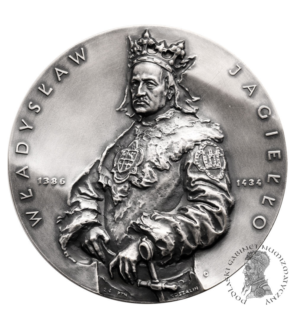 Poland. Medal 1995 from the Royal Series of the Koszalin Branch of the PTAiN - Władysław Jagiełło