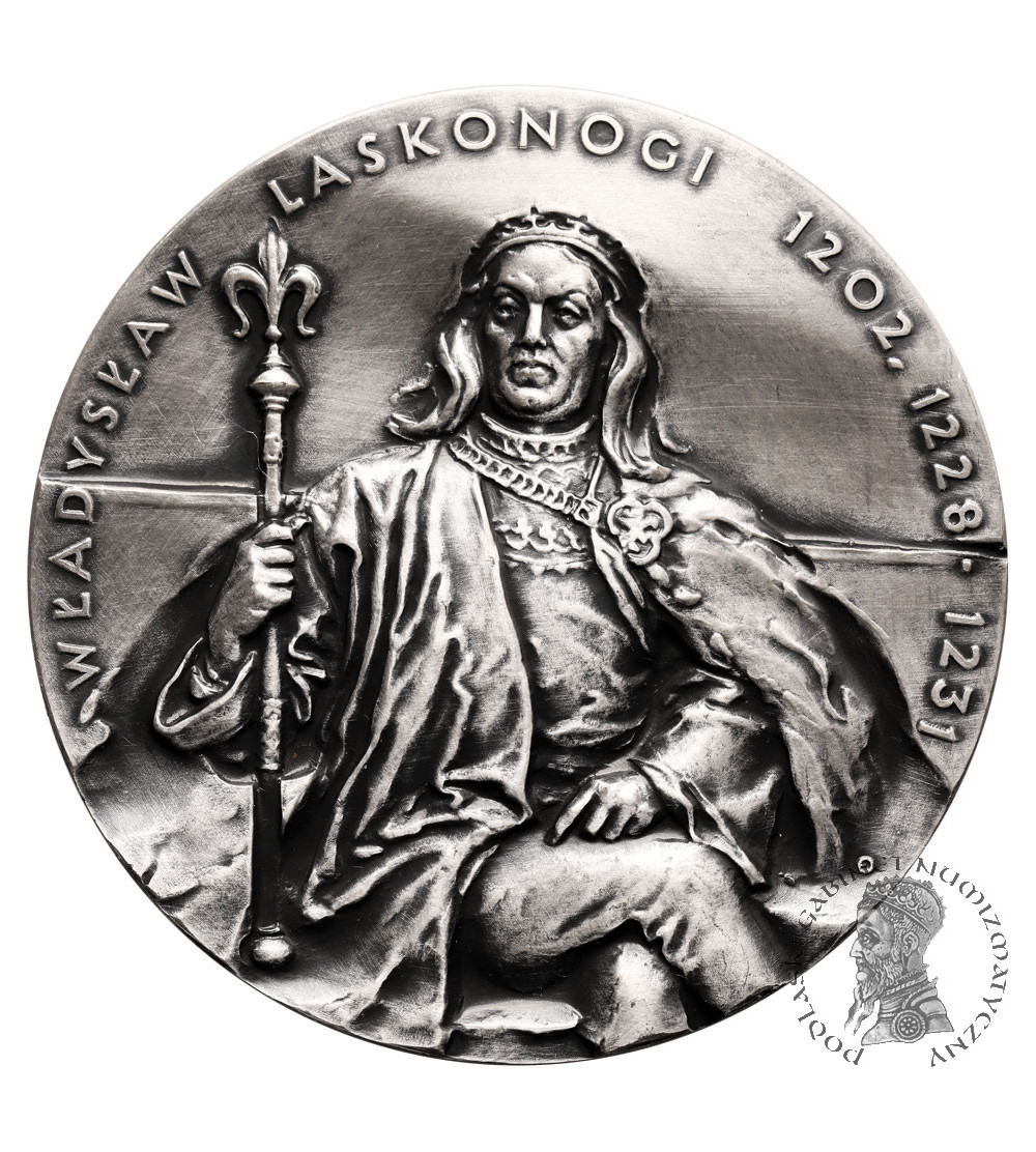 Polska. Medal 1990 z Serii Królewskiej Koszalińskiego Oddziału PTAiN - Władysław Laskonogi