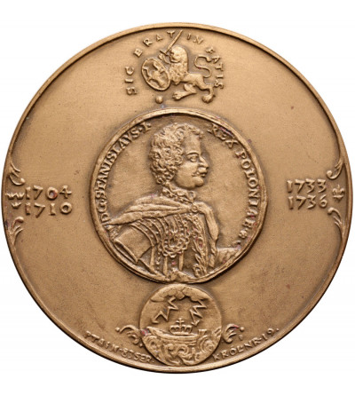 Polska, PRL (1952–1989). Medal 1983, Stanisław Leszczyński, król nr 19