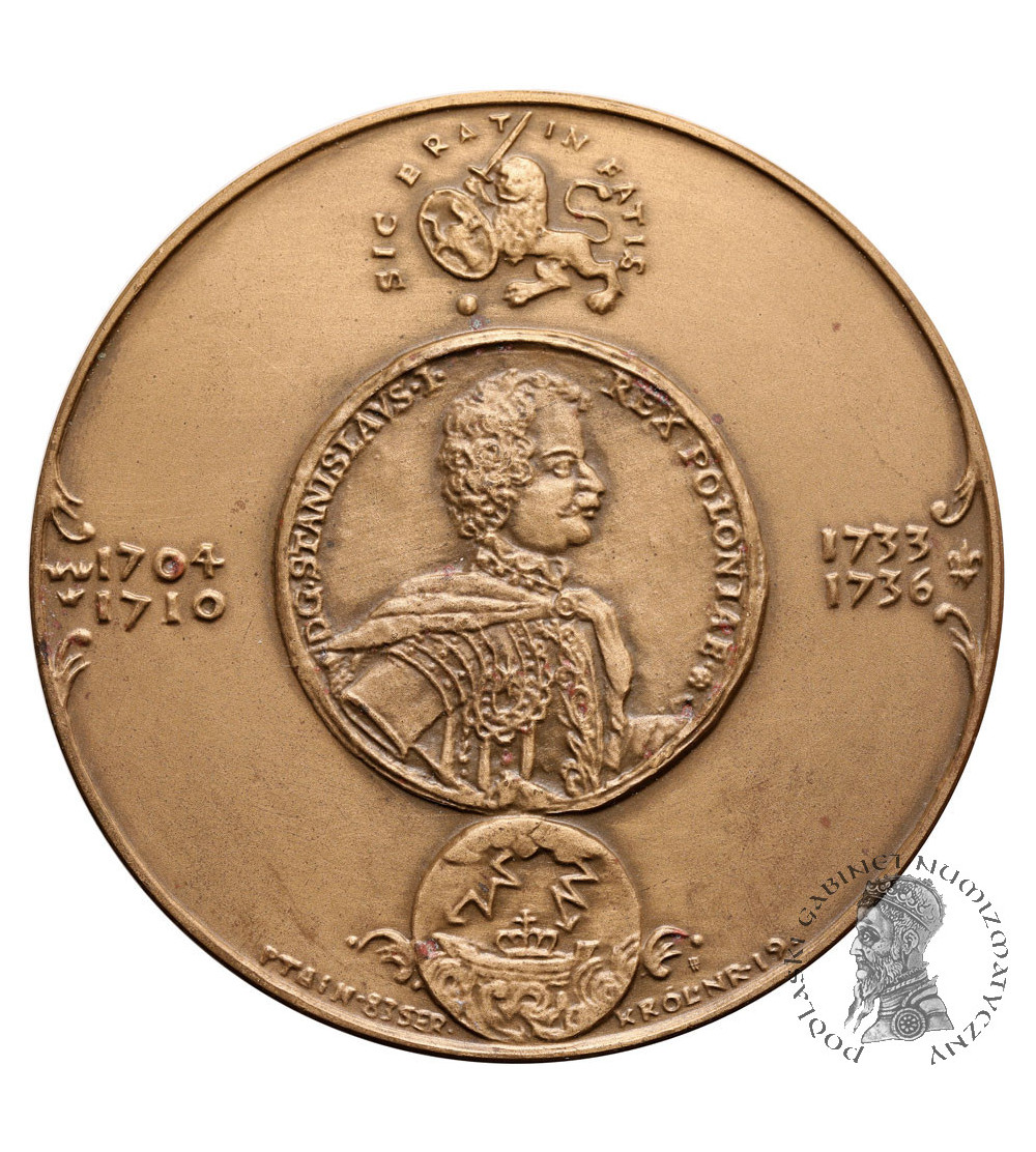 Polska, PRL (1952–1989). Medal 1983, Stanisław Leszczyński, król nr 19