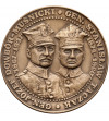 Polska, PRL (1952–1989). Medal 1988, Powstanie Wielkopolskie, Generał J. Dowbór-Muśnicki, Generał S. Taczak