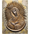 Poland, Republic of Poland 1918-1939, Warsaw, Poland. Silver gorget with Our Lady of Ostra Brama