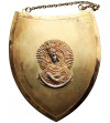 Poland, Republic of Poland 1918-1939, Warsaw, Poland. Silver gorget with Our Lady of Ostra Brama