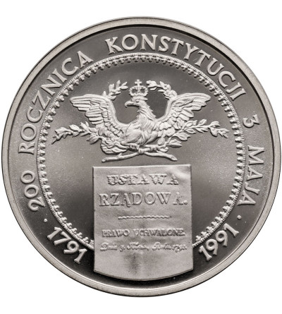 Polska. 200000 złotych 1991, 200 Rocznica Konstytucji 3 Maja