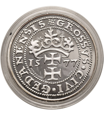 Poland. Replica of the 1577 Gdansk (Danzig) Siege Grosz - Silver