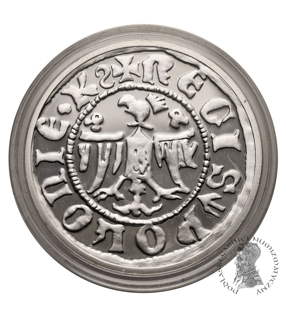 Poland. Replica of Casimir the Great Kwartnik - Silver