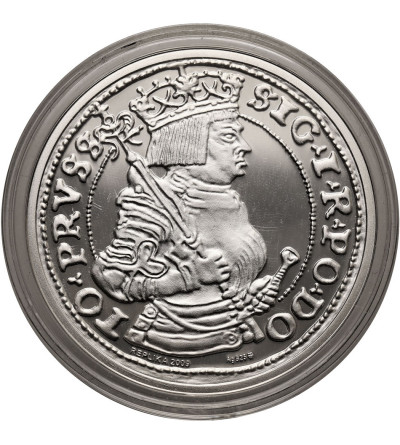 Poland. Replica of Szostak for Prussian land 1530, Thorn, Sigismund I the Old - Silver