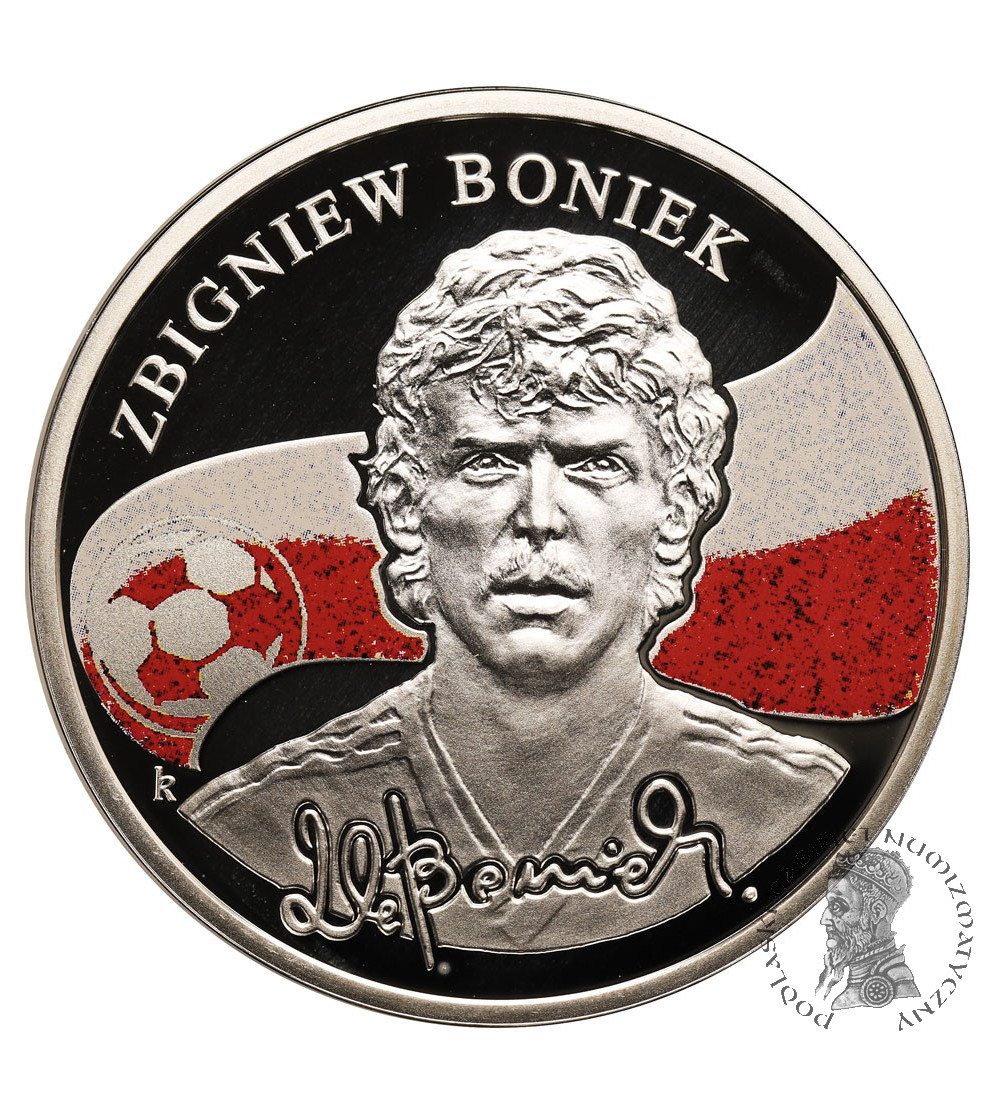 Armenia. 100 Dram 2009, Zbigniew Boniek, Series: Kings of Football