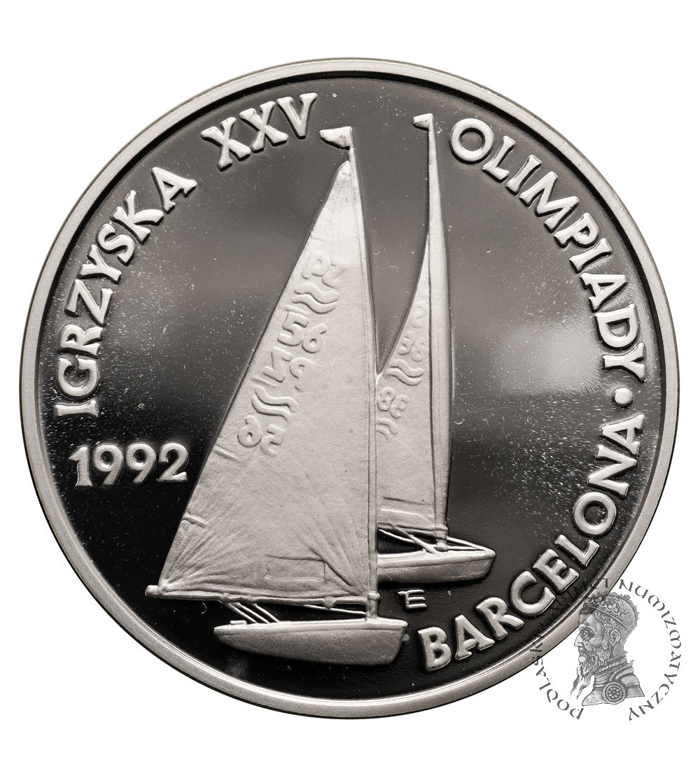 Poland. 200000 Zlotych 1991, XXV Olympic Games Barcelona 1992