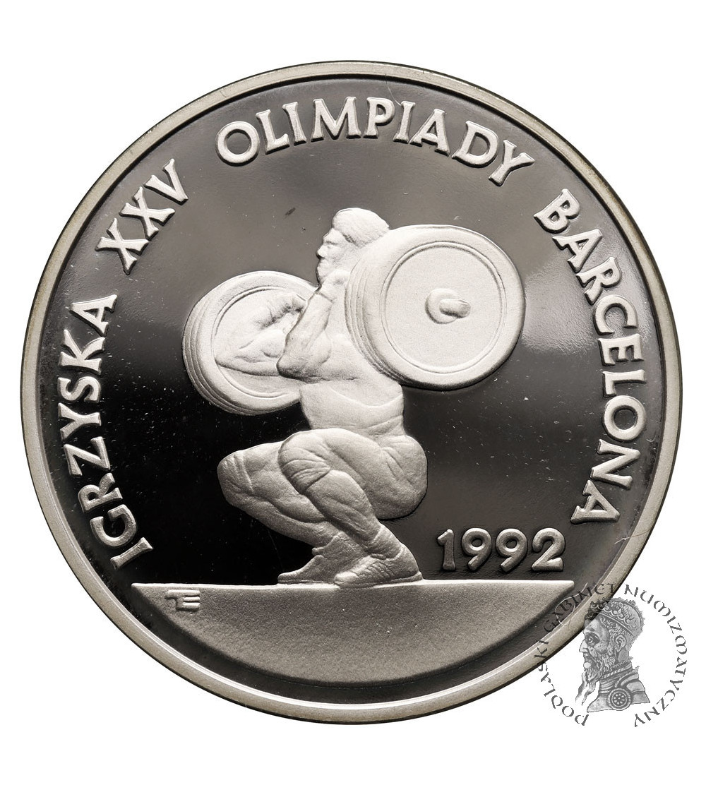 Poland. 200000 Zlotych 1991, Barcelona 1992 - XXV Olympics, Silver Proof