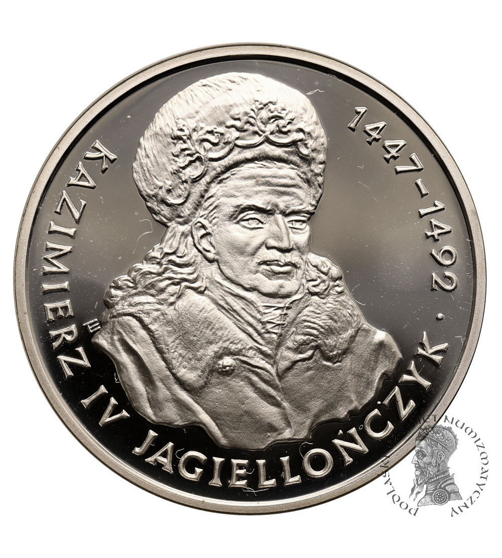 Polska. 200000 złotych 1993, Kazimierz IV Jagiellończyk (popiersie) - Proof