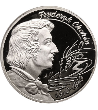 Poland. Silver Proof Fryderyk Chopin Medal - Great Poles