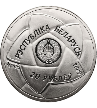 Belarus. 20 Rubles 2009 Olympic Games London 2012 - Handball - Proof