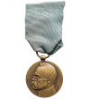 Polska, II RP. Medal 1918-1928, Dziesięciolecie Odzyskania Niepodległości, Józef Piłsudski