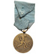 Polska, II RP. Medal 1918-1928, Dziesięciolecie Odzyskania Niepodległości, Józef Piłsudski