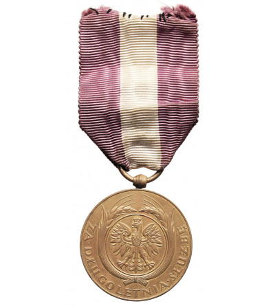 Polska, II RP. Brązowy Medal Za Długoletnią Służbę (X lat), 1938