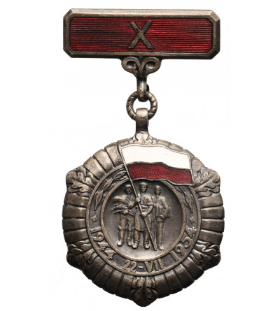 Polska. Medal 10-lecia Polski Ludowej, 1955