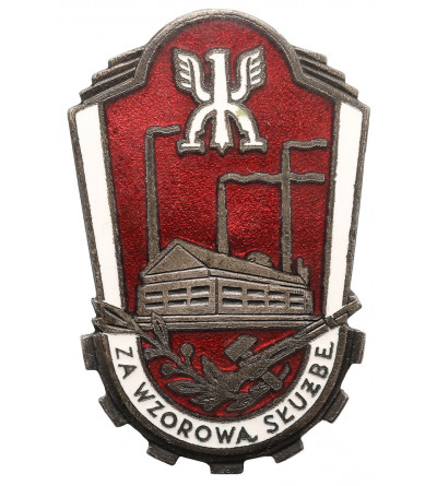 Poland, PRL (1952-1989). Badge for Exemplary Service, Industrial Guard