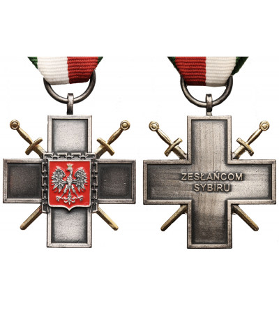 Polska, III RP. Zestaw Krzyż Zesłańców Sybiru i Odznaka Związku Sybiraków