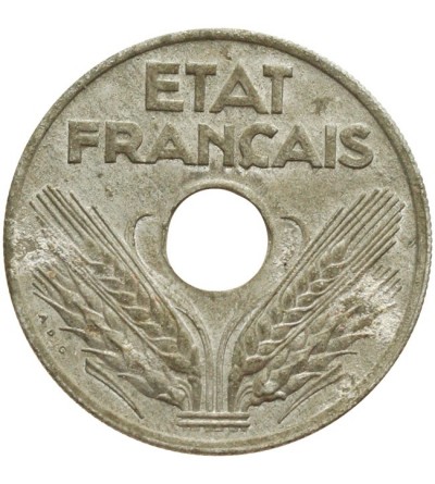 Francja 20 centimes 1942