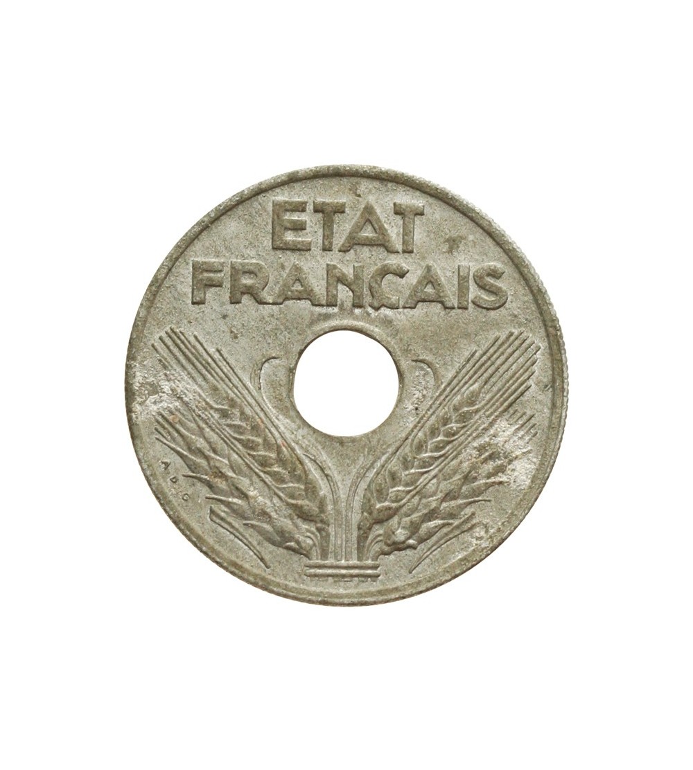 Francja 20 centimes 1942