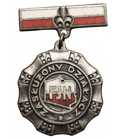 Polska, PRL (1952-1989). Odznaka Zasłużony Działacz Frontu Jedności Narodu