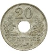 Francja 20 centimes 1943
