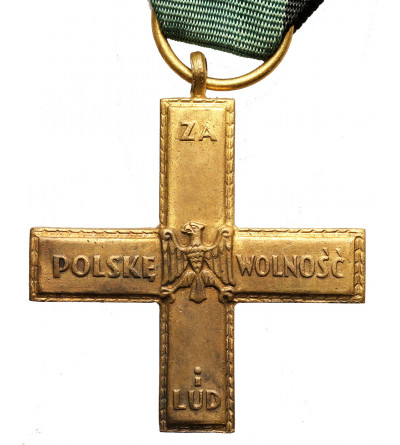 Poland. Partisan Cross - “For Poland, Freedom and the People”