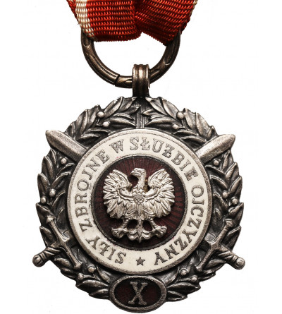 Poland, PRL (1952-1989). Silver Medal Armed Forces in the Service of the Fatherland (X)