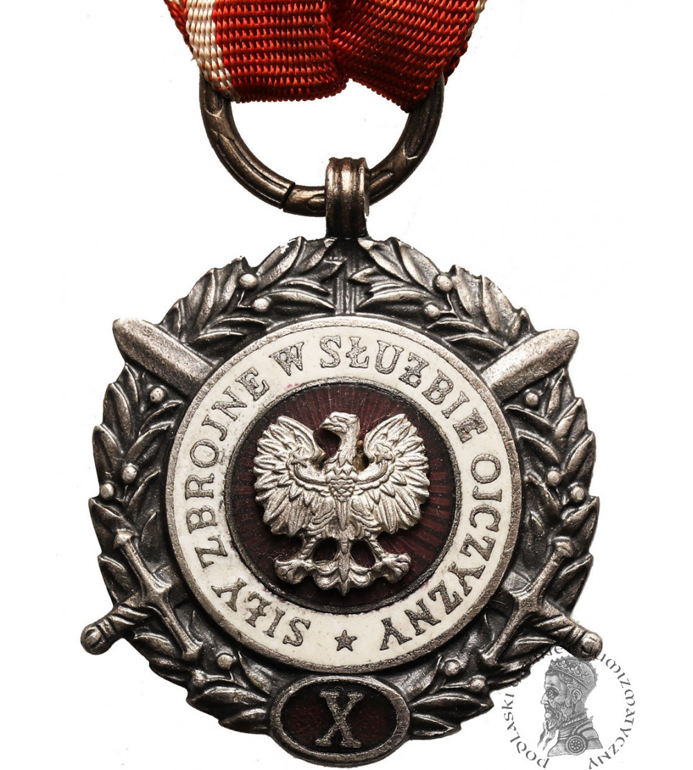 Poland, PRL (1952-1989). Silver Medal Armed Forces in the Service of the Fatherland (X)