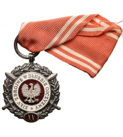 Poland, PRL (1952-1989). Silver Medal Armed Forces in the Service of the Fatherland (XV)