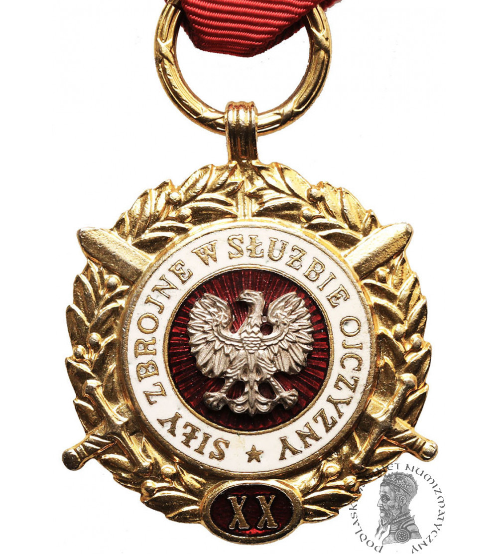Poland, PRL (1952-1989). Gold Medal Armed Forces in the Service of the Fatherland (XX)