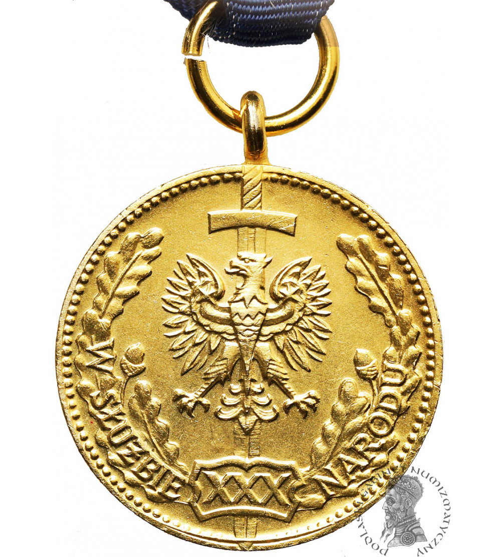 Polska, PRL (1952-1989). Medal MSW, XXX Lat w Służbie Narodu