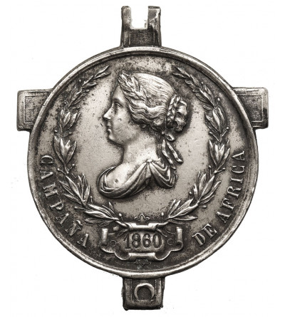 Spain, Isabel II (1833-1868). Medal of the African Campaign 1860