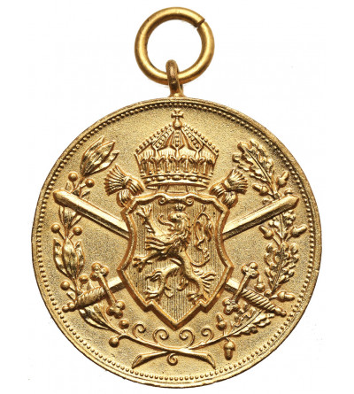 Bulgaria, Boris III (1918-1943). Gold commemorative medal 1915-1918 for World War I