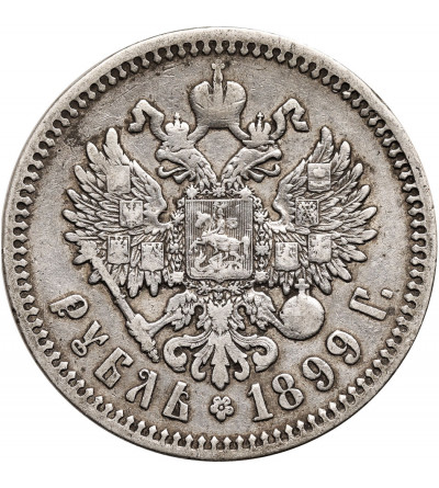 Russia, Nicholas II 1894-1917. Rouble 1899 (ФЗ), St. Petersburg