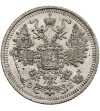 Russia, Nicholas II 1894-1917. 15 Kopeks 1908 СПБ-ЭБ, St. Petersburg
