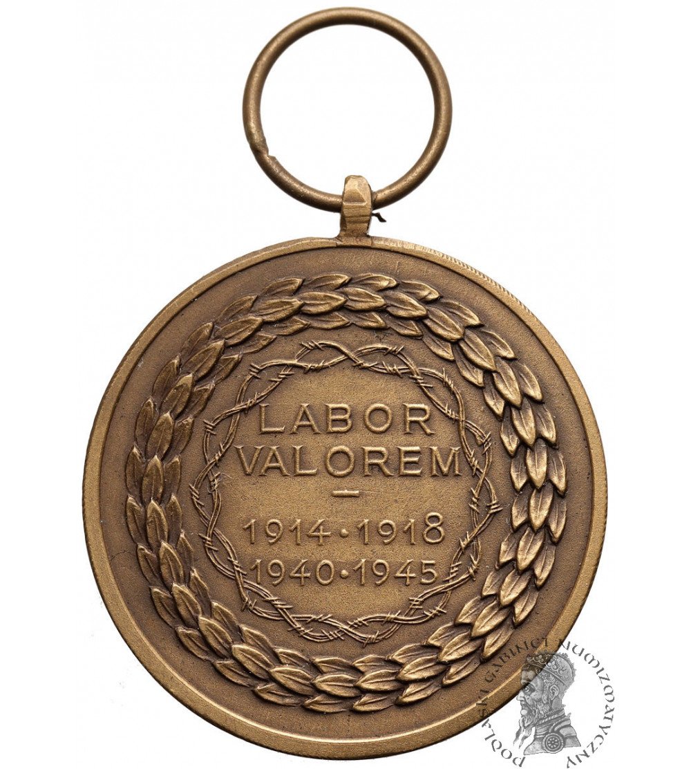 Belgia. Medal Labor Valorem 1914 - 1918 & 1940 -1945